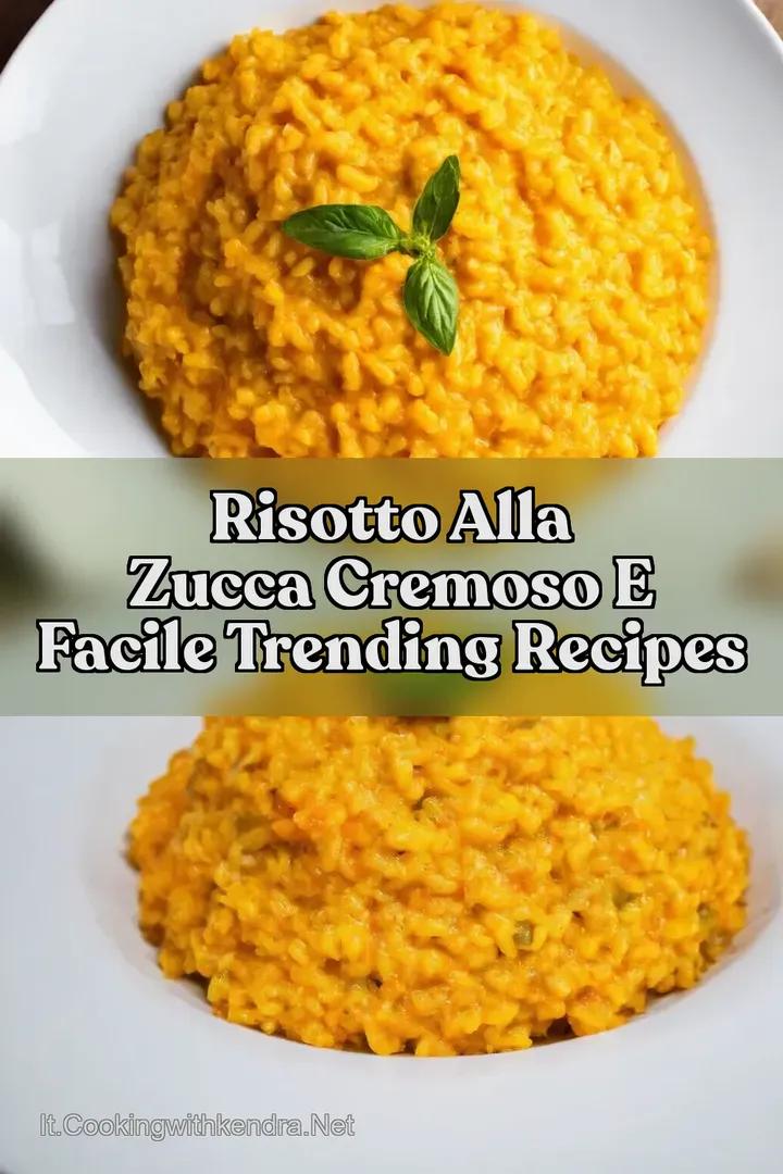 Risotto alla Zucca Cremoso e Facile Trending Recipes