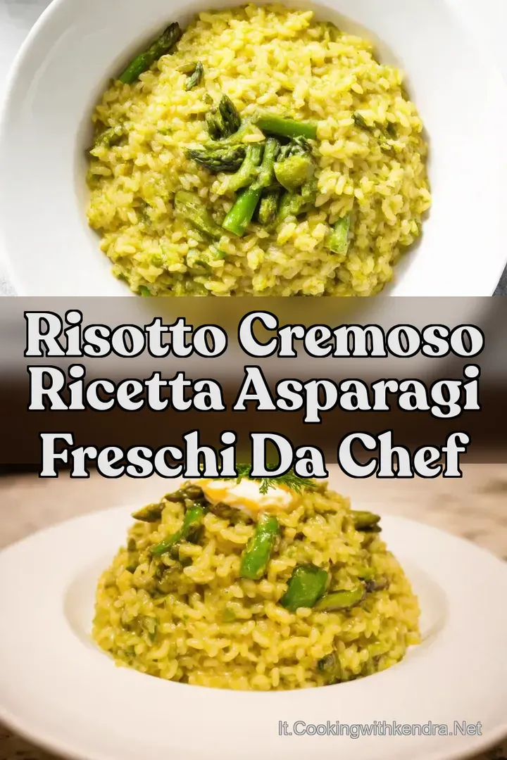 Risotto Cremoso Ricetta Asparagi Freschi da Chef