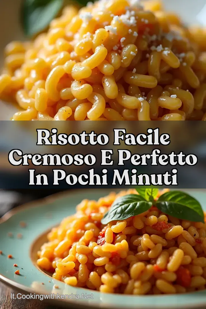 Risotto Facile Cremoso e Perfetto in Pochi Minuti