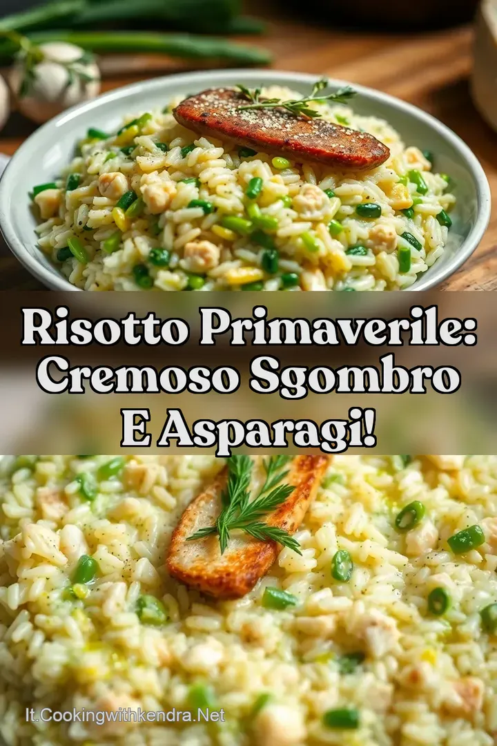 Risotto Primaverile: Cremoso Sgombro e Asparagi!