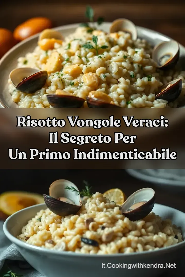 Risotto Vongole Veraci: Il Segreto per un Primo Indimenticabile