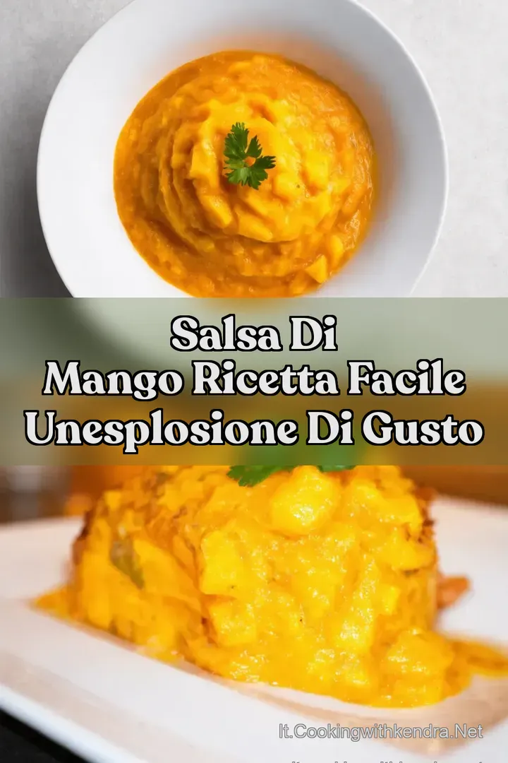 Salsa di Mango Ricetta Facile UnEsplosione di Gusto
