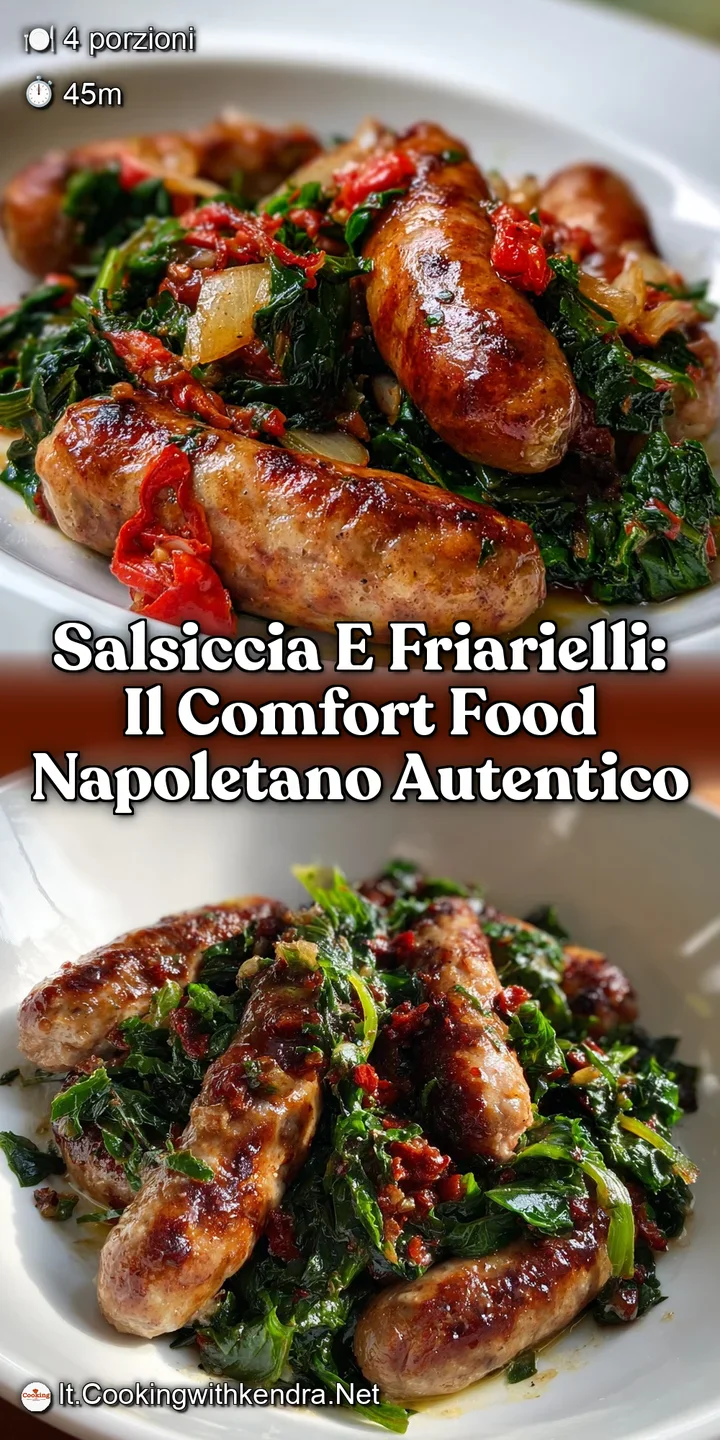 Salsiccia e Friarielli: Il Comfort Food Napoletano Autentico