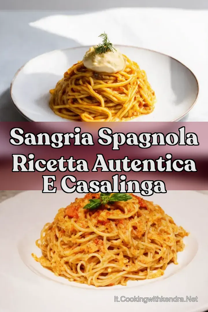 Sangria Spagnola Ricetta Autentica e Casalinga