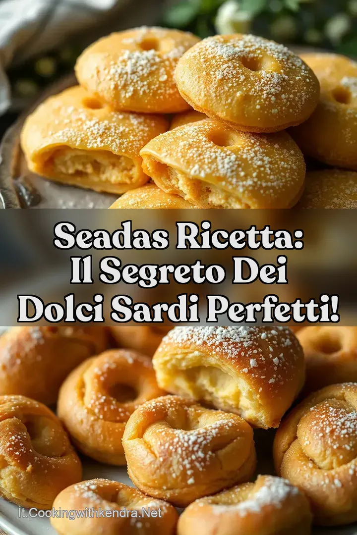 Seadas Ricetta: Il segreto dei Dolci Sardi perfetti!