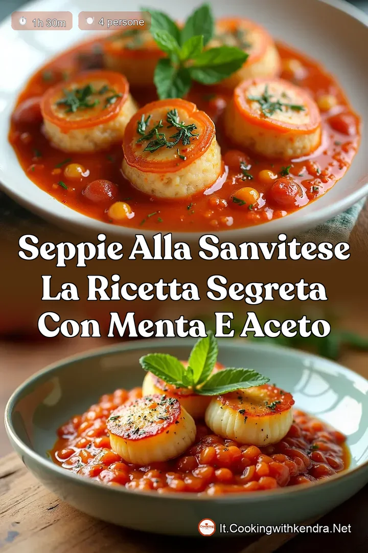 Seppie alla Sanvitese La Ricetta Segreta con Menta e Aceto