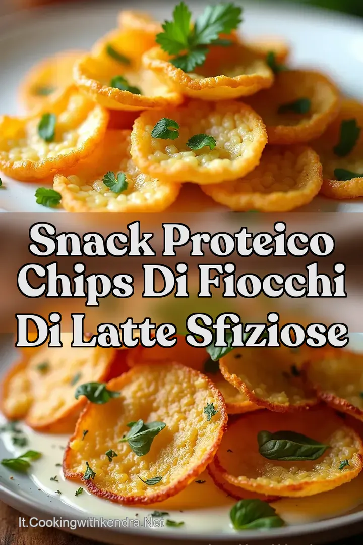 Snack Proteico Chips di Fiocchi di Latte Sfiziose