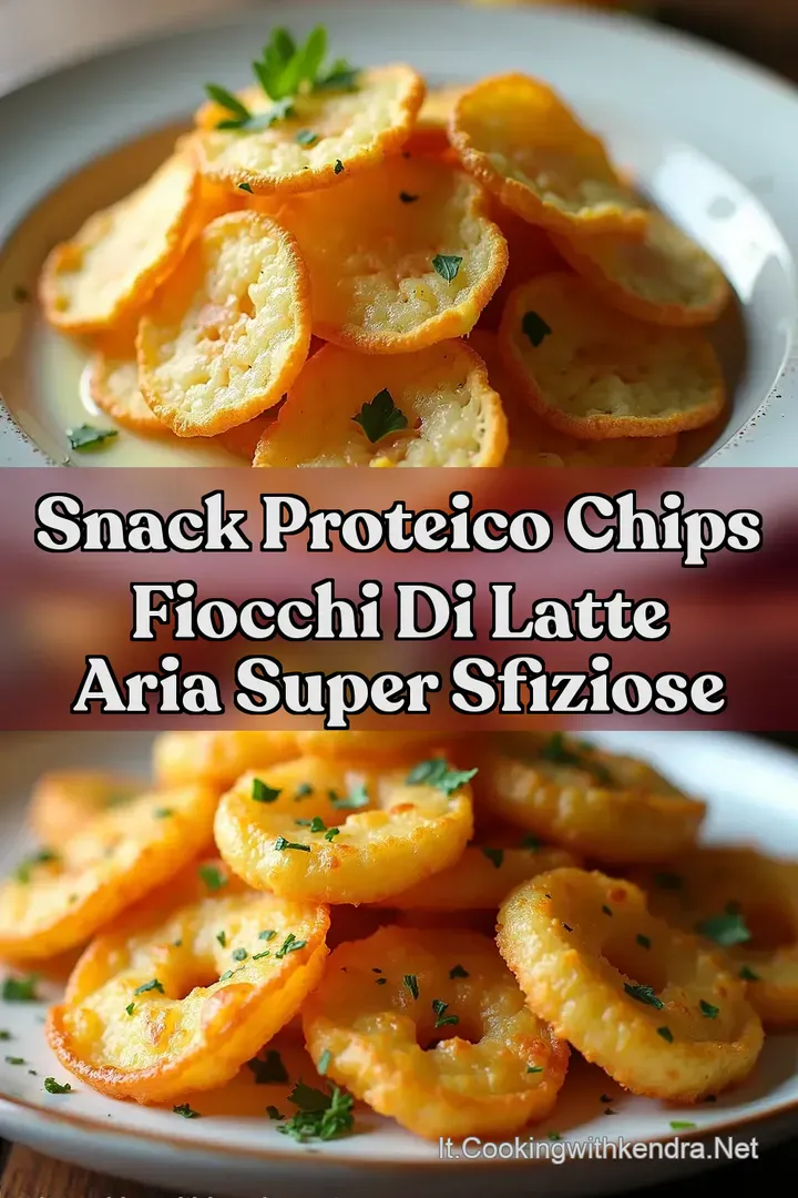 Snack Proteico Chips Fiocchi di Latte Aria Super Sfiziose