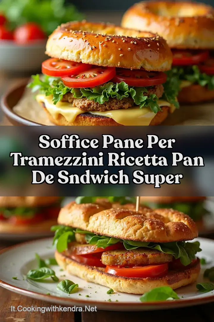 Soffice Pane per Tramezzini Ricetta Pan de Sndwich Super