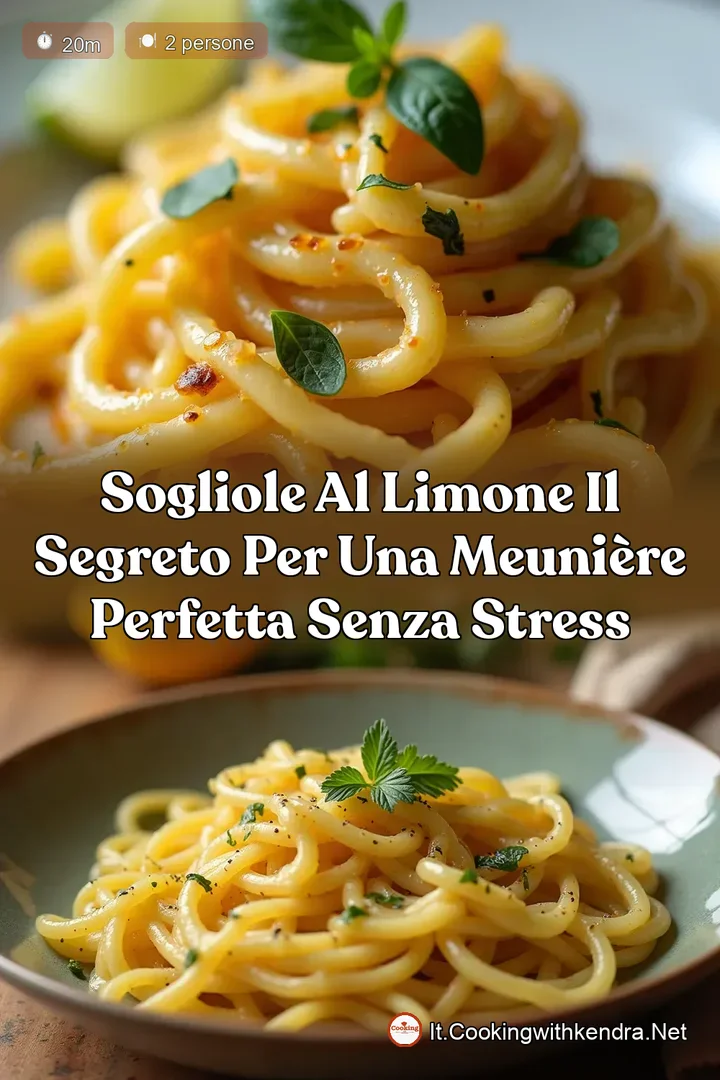 Sogliole al Limone Il Segreto per una Meuni&egrave;re Perfetta Senza Stress
