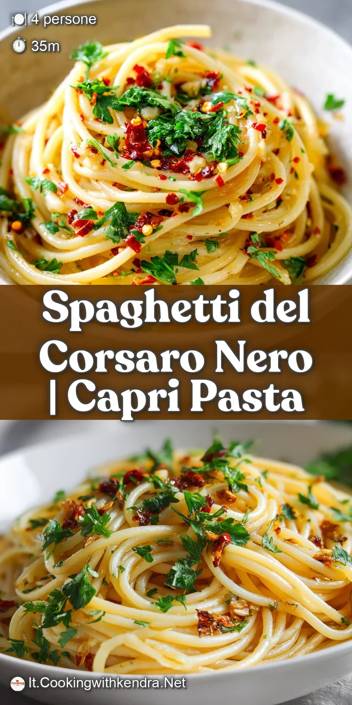 Close-up of silky, ink-black spaghetti strands glistening with a light sauce and garnished with micro-greens.