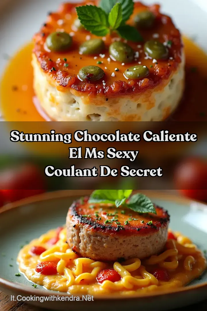 Stunning Chocolate Caliente El ms sexy Coulant de Secret