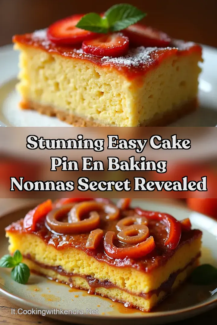 Stunning Easy Cake Pin en Baking Nonnas Secret Revealed
