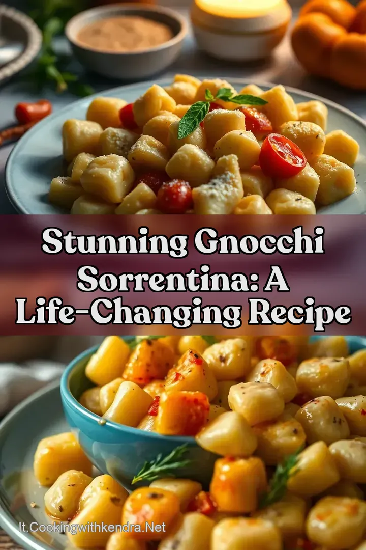 Stunning Gnocchi Sorrentina: A Life-Changing Recipe