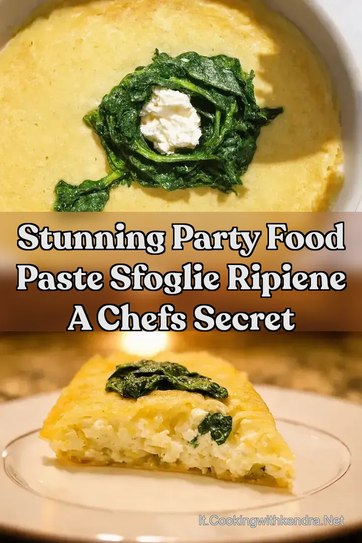 Stunning Party Food Paste Sfoglie Ripiene A Chefs Secret