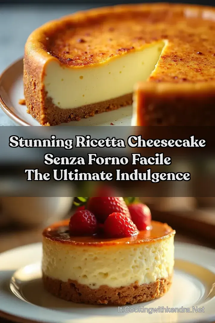Stunning Ricetta Cheesecake senza forno facile The Ultimate Indulgence