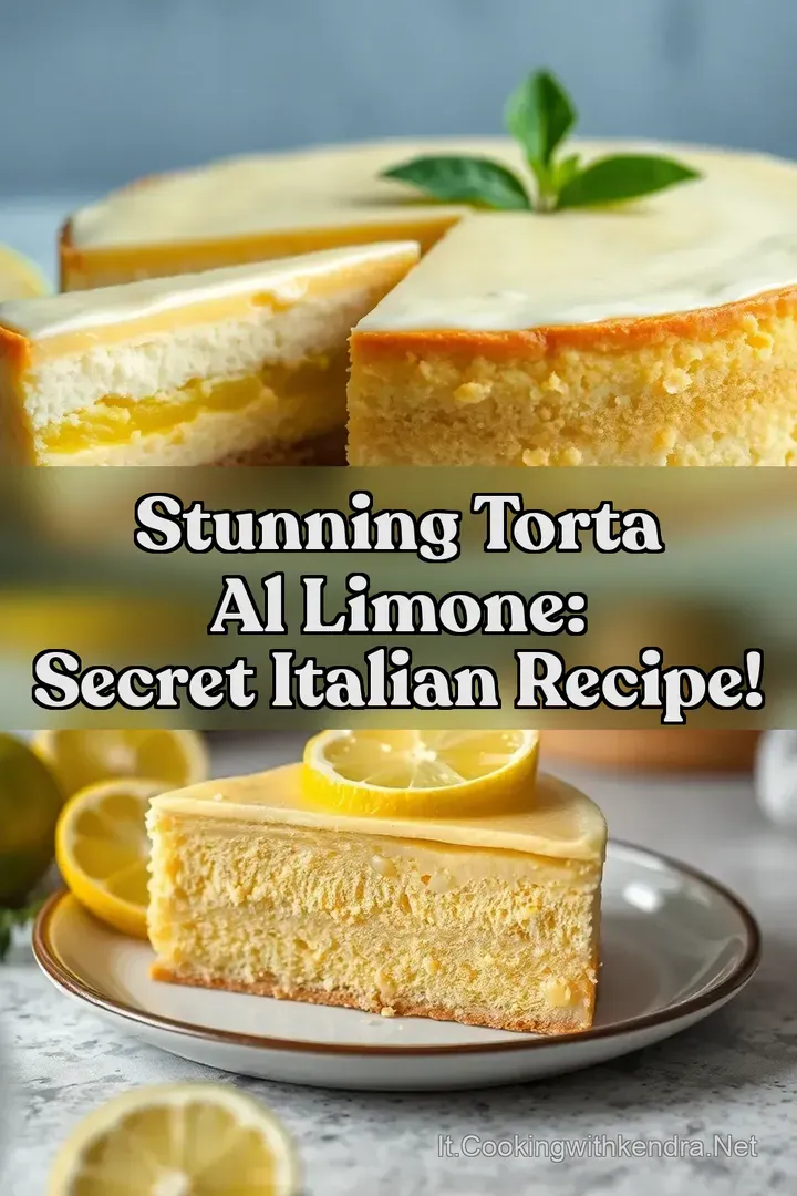 Stunning Torta al Limone: Secret Italian Recipe!