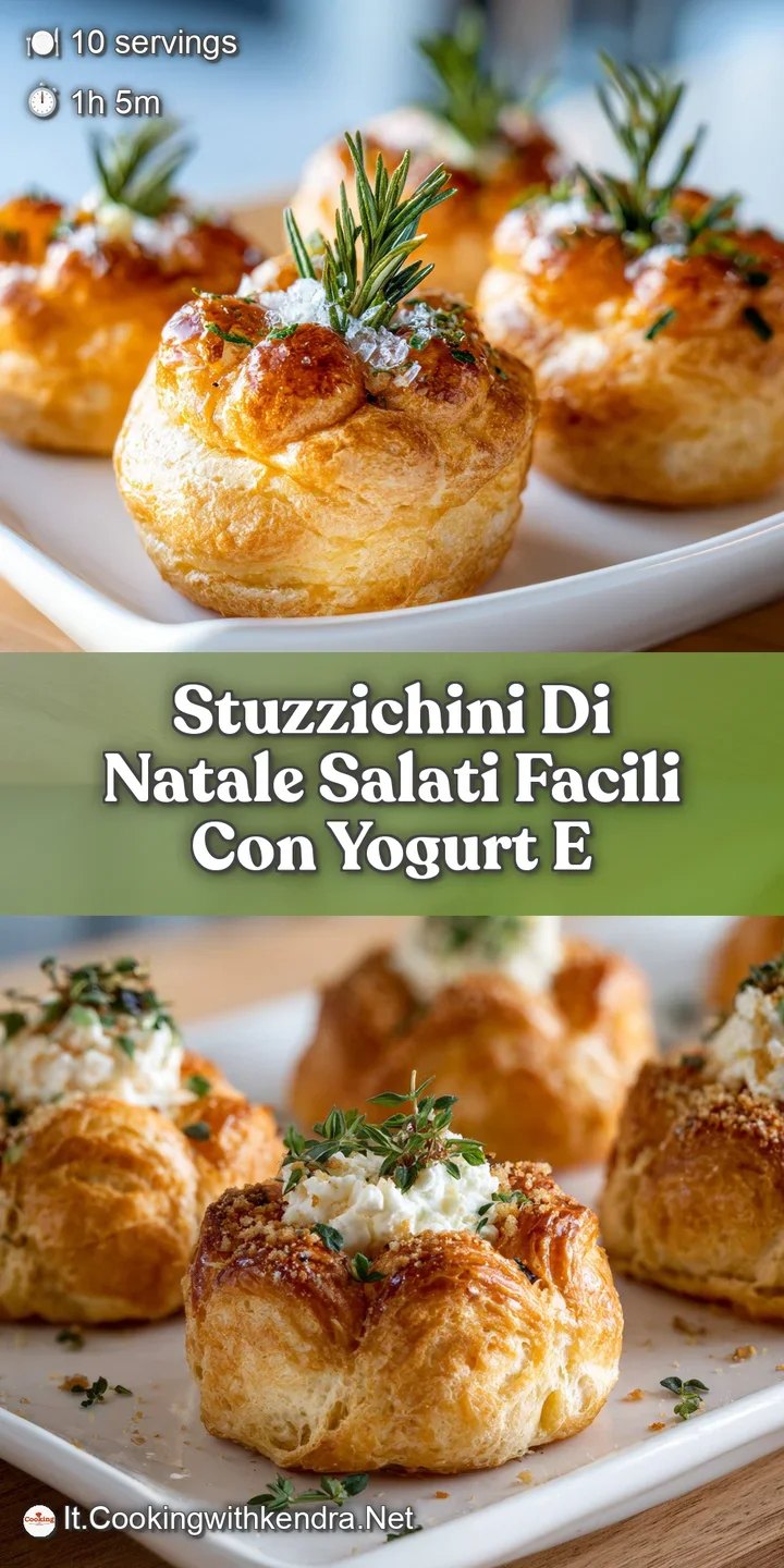 Close-up of a crisp, golden stuzzichino topped with herbs and a drizzle of oil. Inviting texture and savory aromas jump fr...