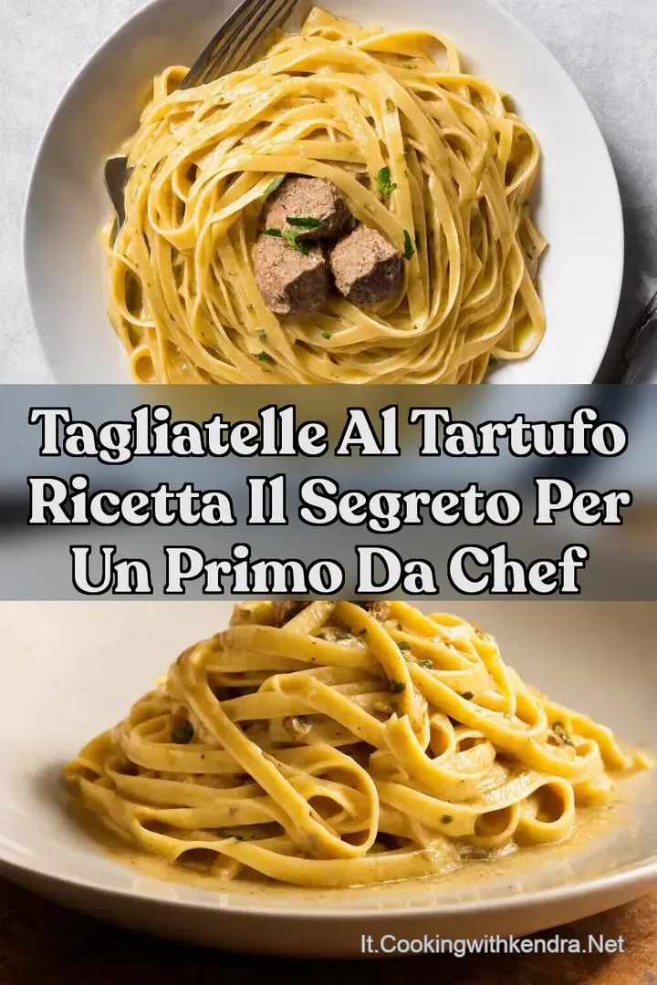 Tagliatelle al Tartufo Ricetta Il Segreto per un Primo da Chef