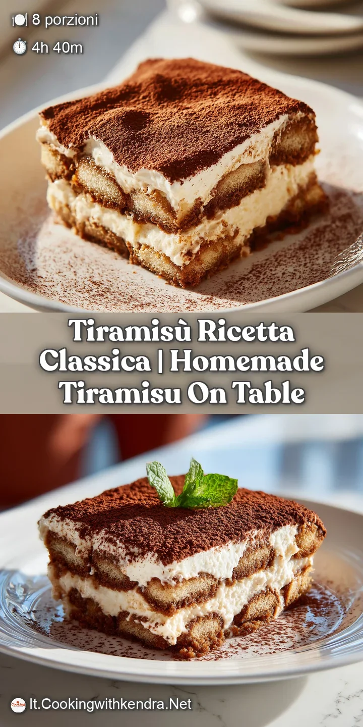 Close-up of a fork sinking into velvety mascarpone and soft ladyfingers, dusted with cocoa.