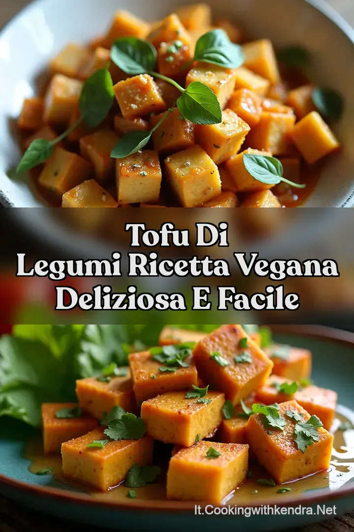 Tofu di Legumi Ricetta Vegana Deliziosa e Facile