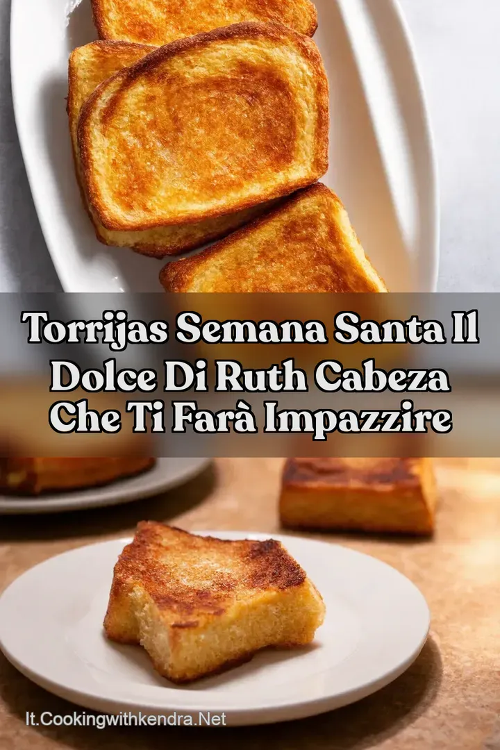 Torrijas Semana Santa Il Dolce di Ruth Cabeza Che Ti Far&agrave; Impazzire