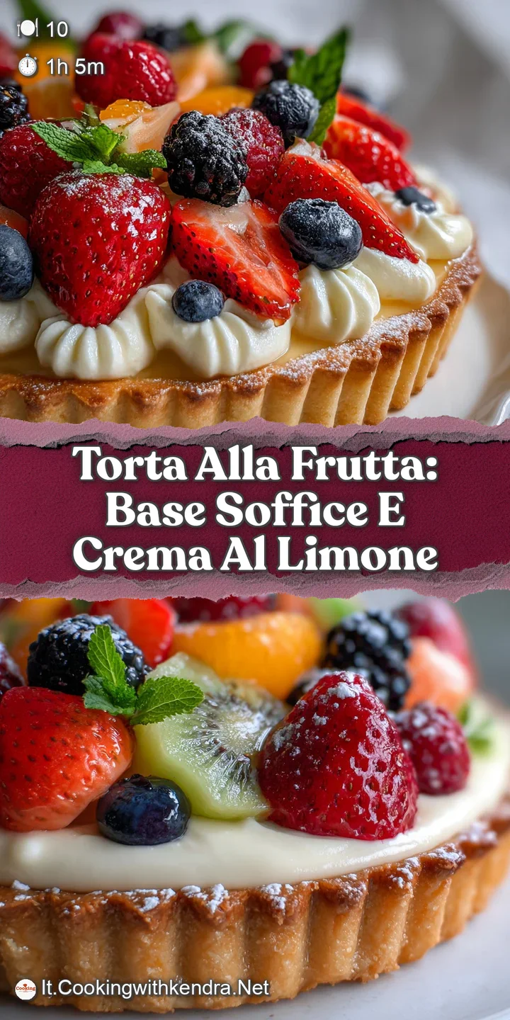 Close-up of a fruit tart showcasing the textures of the creamy filling, juicy fruit, and perfectly browned, flaky pastry s...