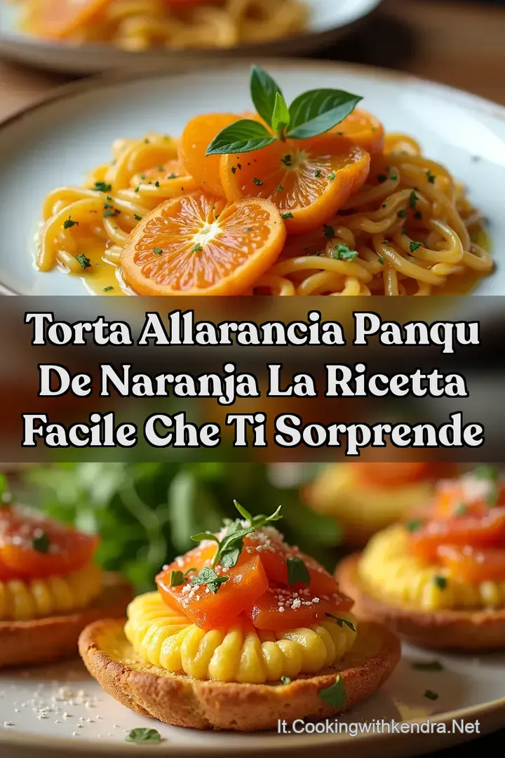 Torta allarancia Panqu de Naranja la Ricetta Facile che ti Sorprende