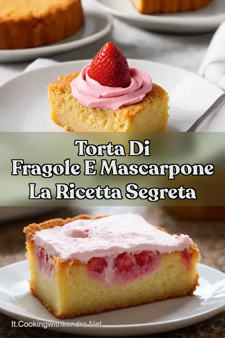 Torta di Fragole e Mascarpone la Ricetta Segreta