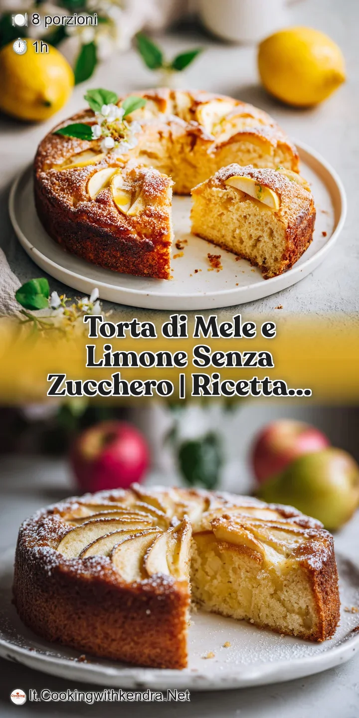 Close-up of a tender, golden apple cake with a slightly crumbly texture and bright lemon notes.