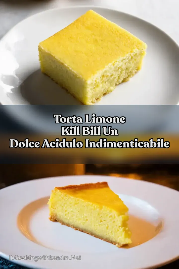 Torta Limone Kill Bill Un Dolce Acidulo Indimenticabile