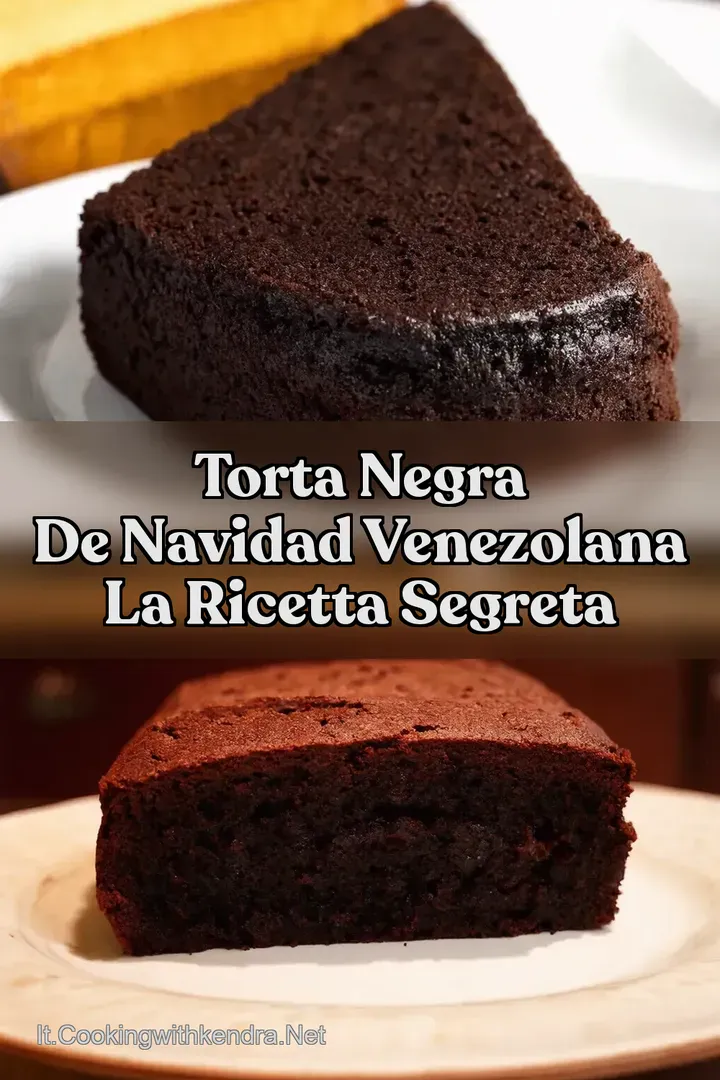 Torta Negra De Navidad Venezolana La Ricetta Segreta