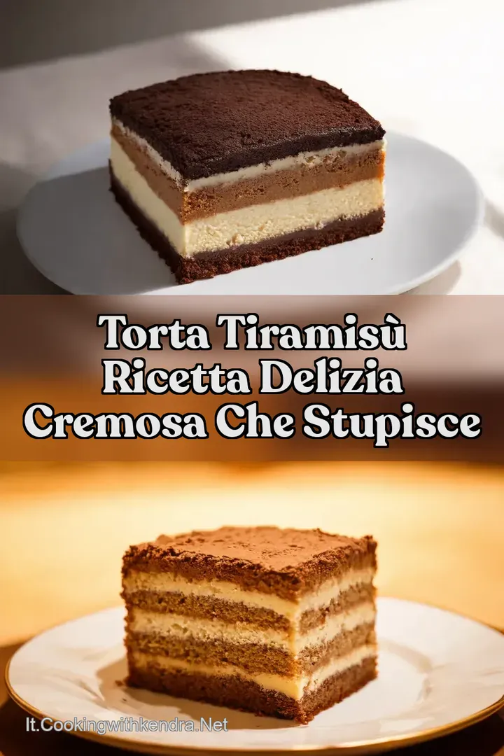 Torta Tiramis&ugrave; Ricetta Delizia Cremosa che Stupisce