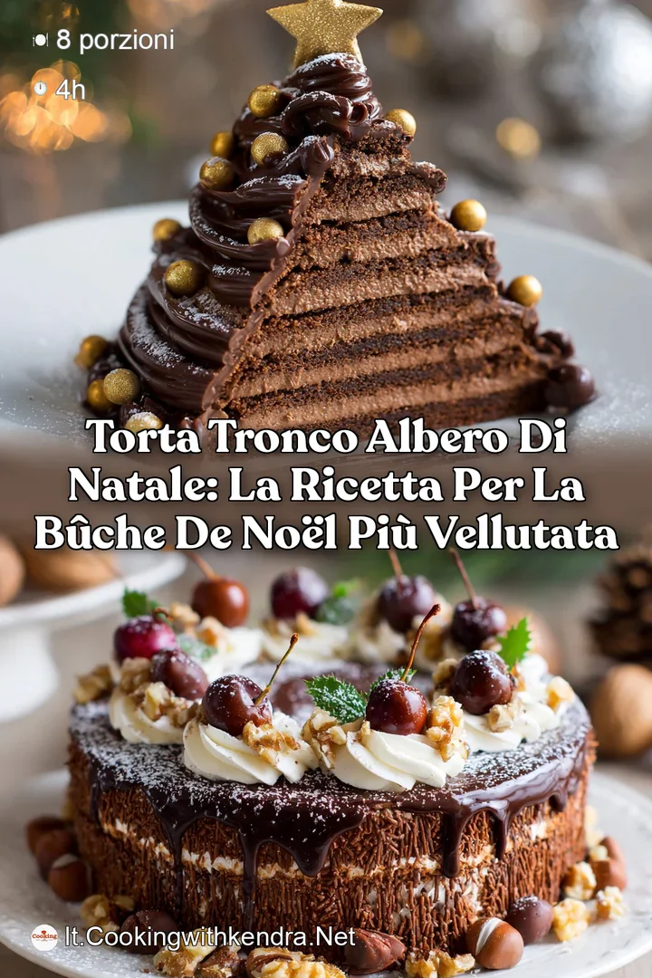 Torta Tronco albero di Natale: La ricetta per la B&ucirc;che de No&euml;l pi&ugrave; vellutata