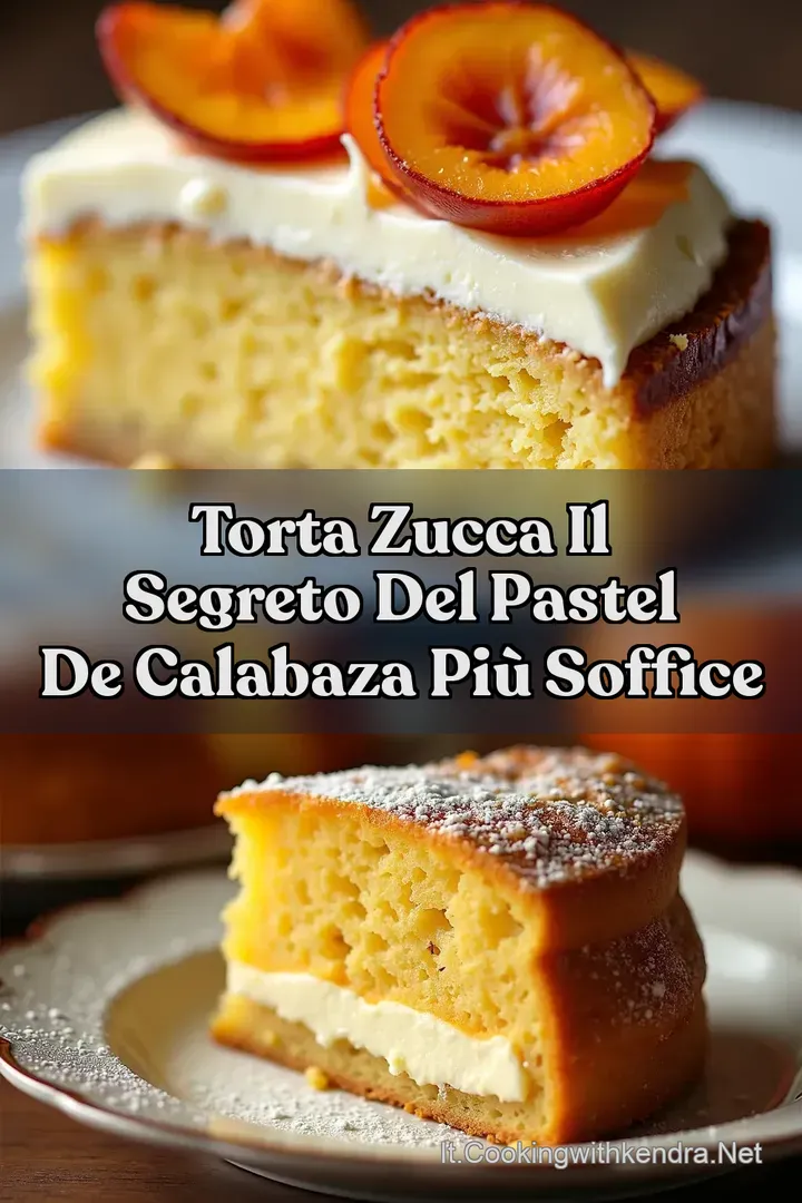 Torta Zucca Il Segreto del Pastel de Calabaza Pi&ugrave; Soffice