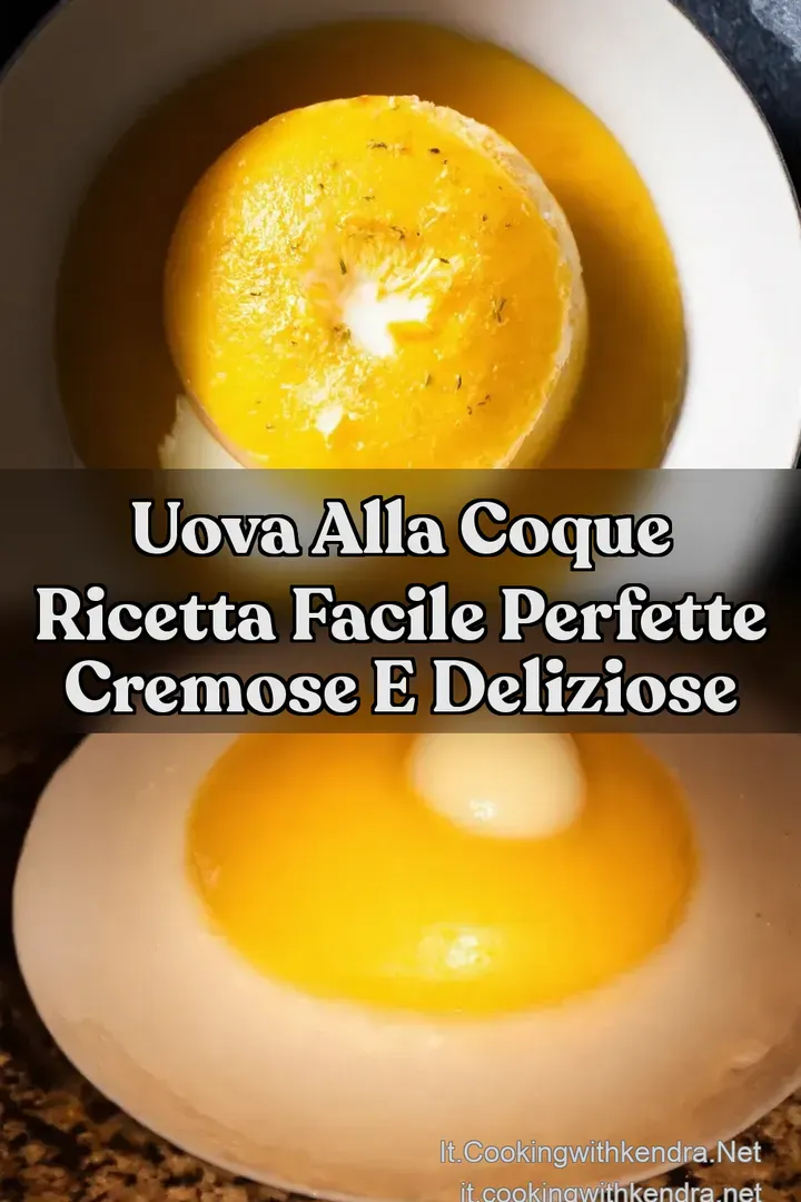 Uova Alla Coque Ricetta Facile Perfette Cremose e Deliziose