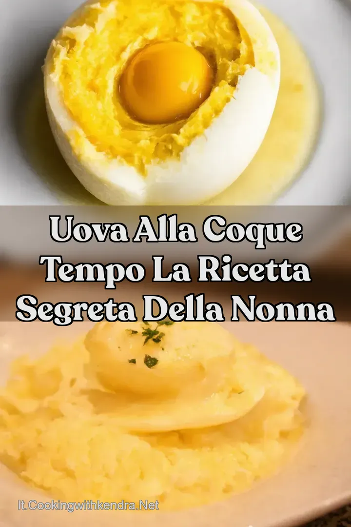 Uova alla Coque Tempo La Ricetta Segreta della Nonna