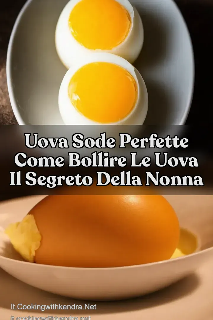 Uova Sode Perfette come bollire le uova Il Segreto della Nonna