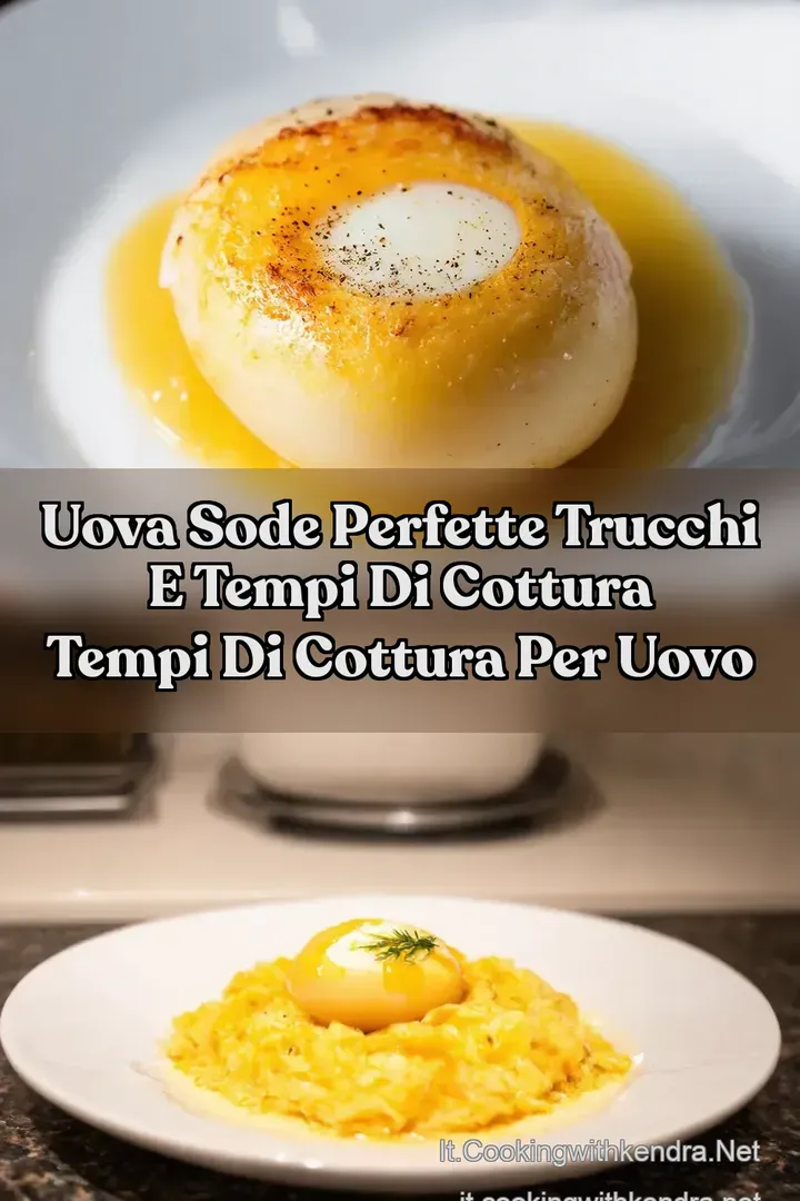 Uova Sode Perfette Trucchi e Tempi di Cottura tempi di cottura per uovo