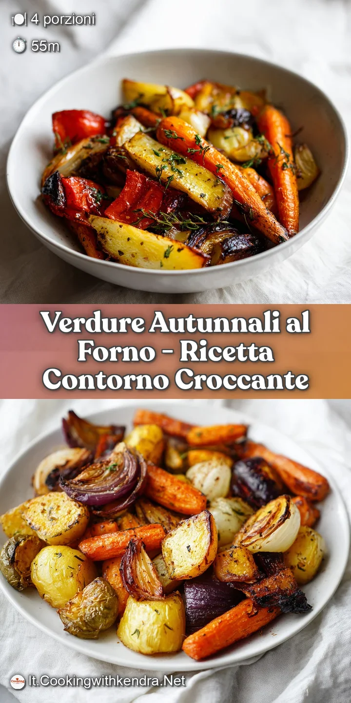 Crispy-edged roasted carrots and parsnips, dusted with fresh herbs, glistening and warm.