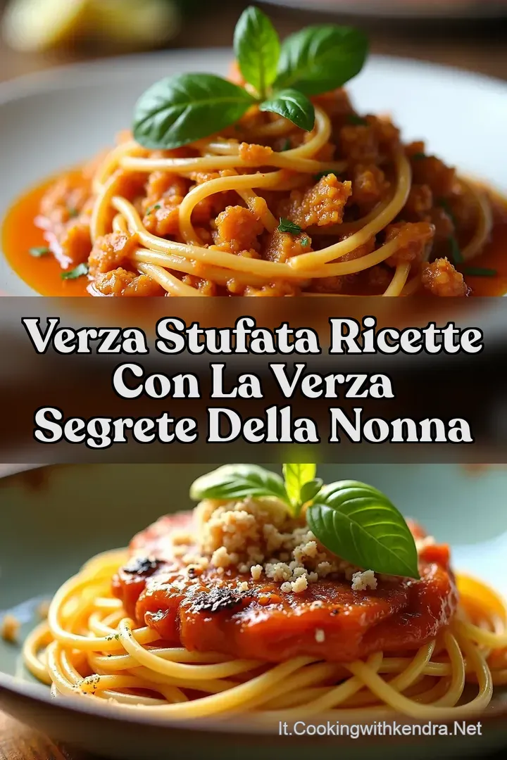Verza Stufata Ricette con la Verza Segrete della Nonna