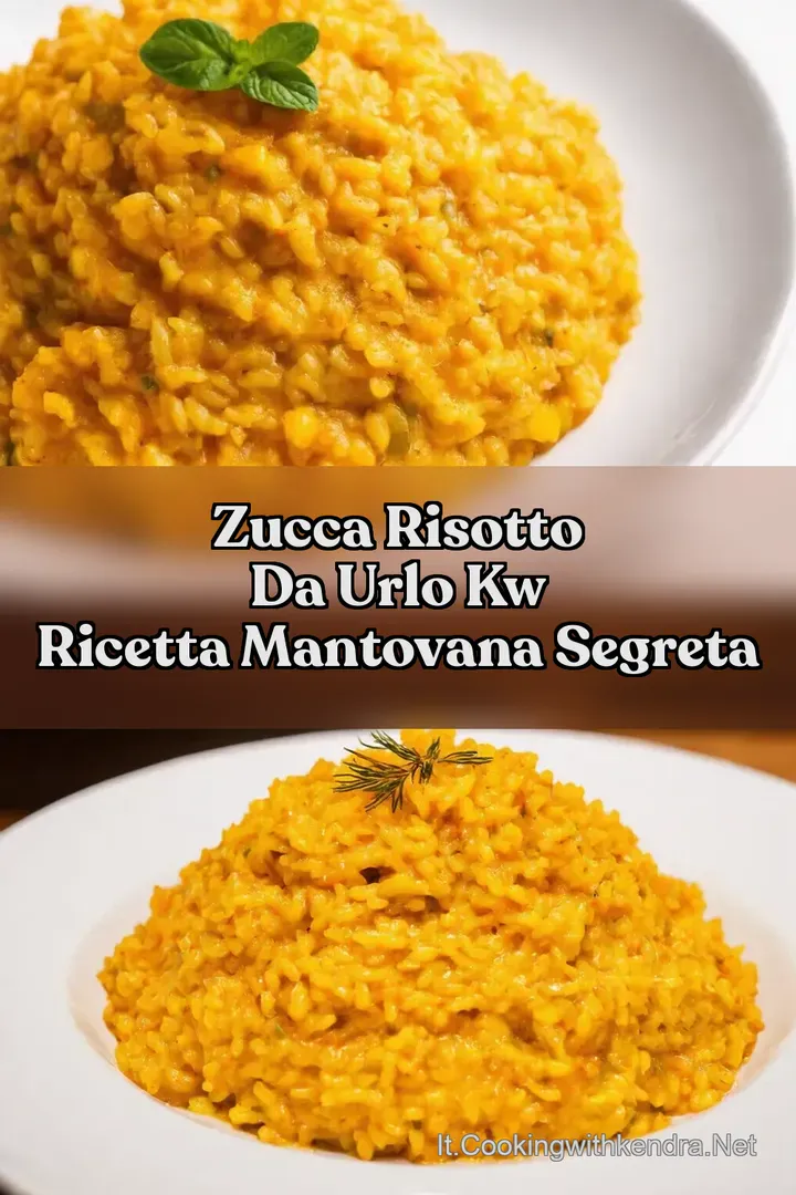 Zucca Risotto da Urlo kw Ricetta Mantovana Segreta