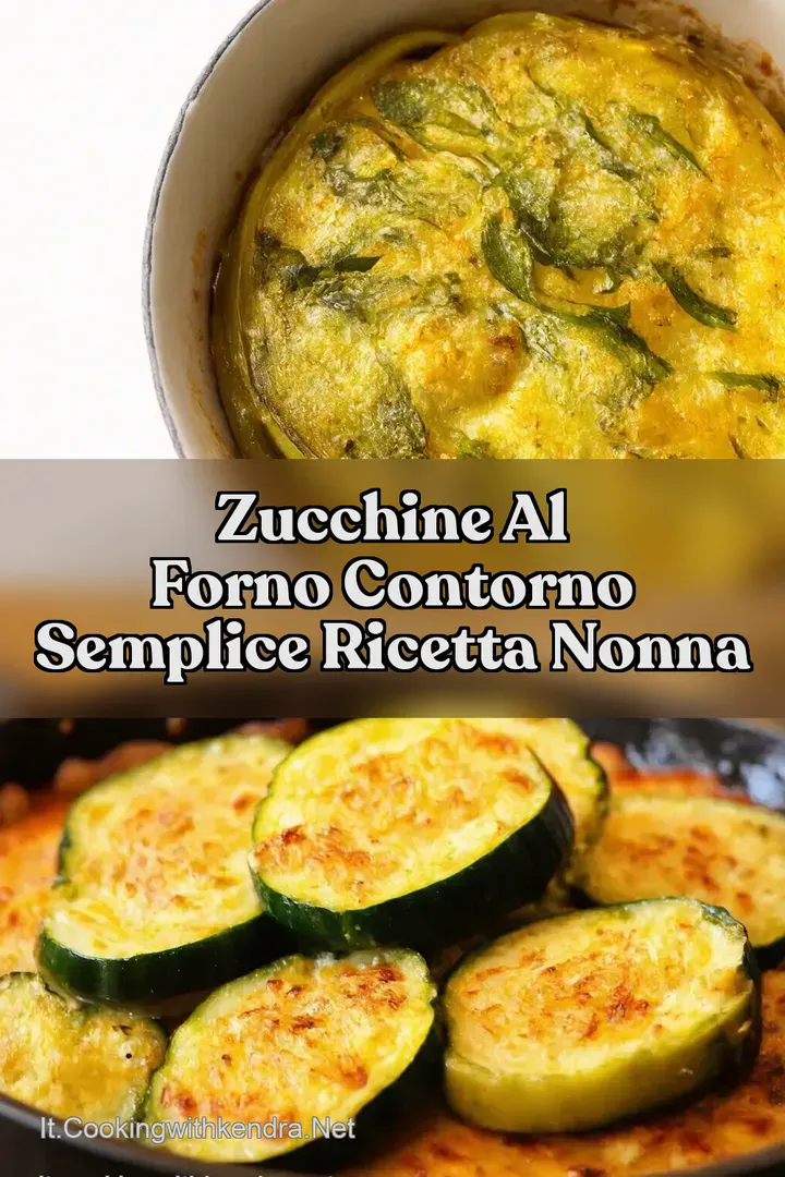 Zucchine al Forno Contorno Semplice Ricetta Nonna