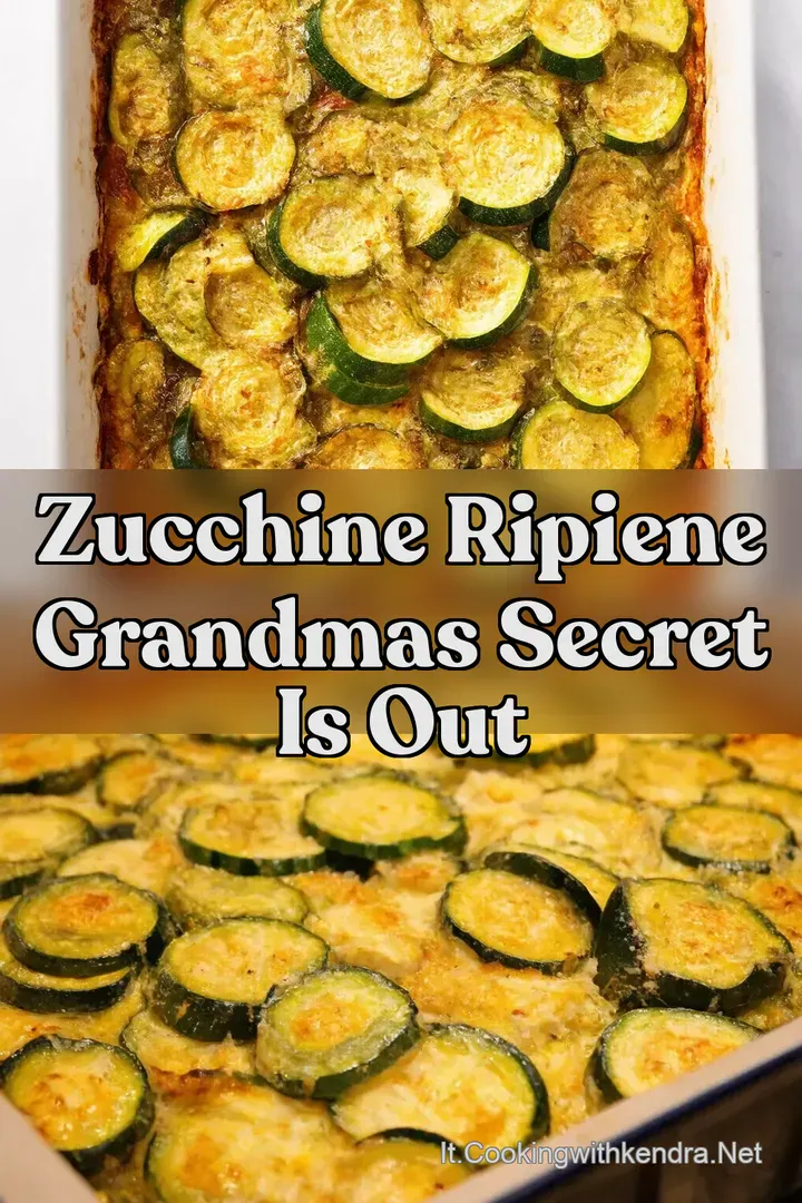 Zucchine Ripiene Grandmas Secret is Out