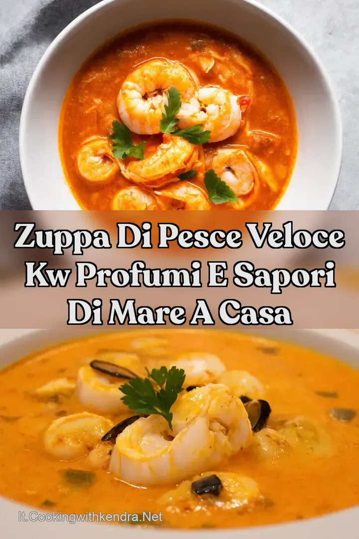 Zuppa di Pesce Veloce kw Profumi e Sapori di Mare a Casa