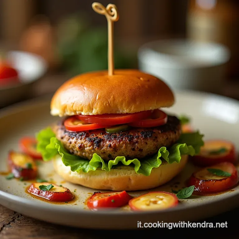 Piccoli Guerrieri Verdi Miniburger Vegetali Pronti in 15 Minuti presentation