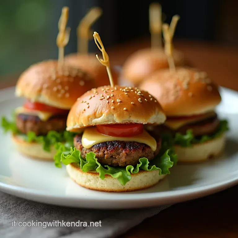 Piccoli Guerrieri Verdi MiniBurger Vegetali Pronti in 15 Minuti