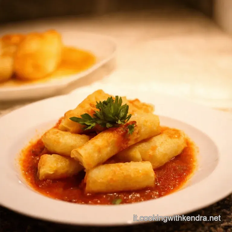 Anelletti Al Forno Alla Siciliana presentation