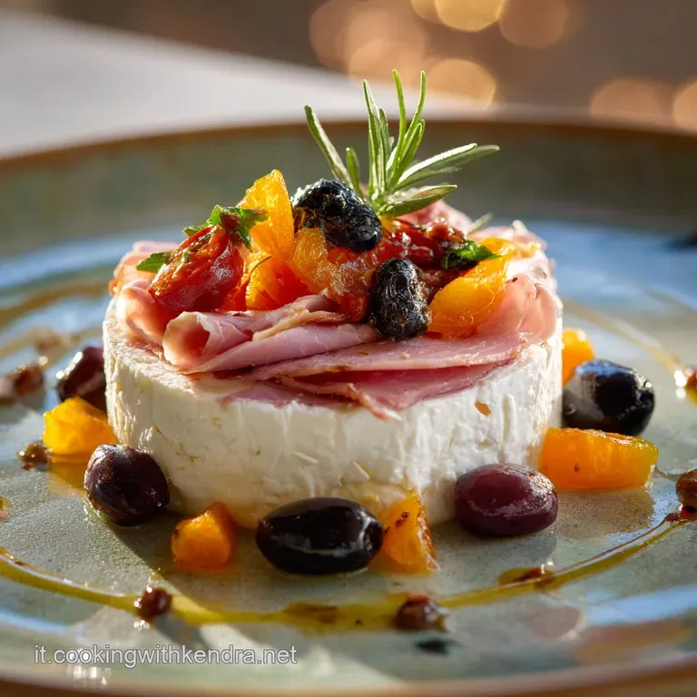 Antipasti Natalizi Italiani: La Ghirlanda Festiva Di Mousse E Crostini presentation