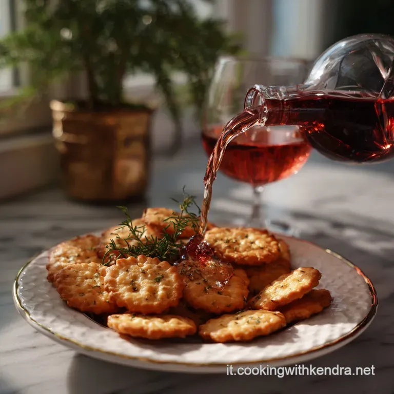 Crisp, golden pastry triangles artfully arranged on a sleek black plate, alongside a colorful cocktail, ready for a party.